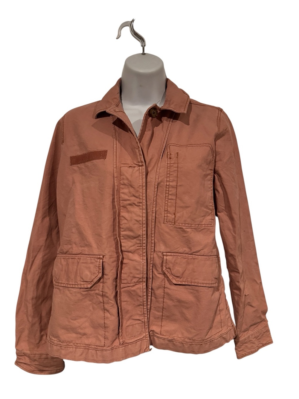 Abercrombie & Fitch Pink Utility Jacket
